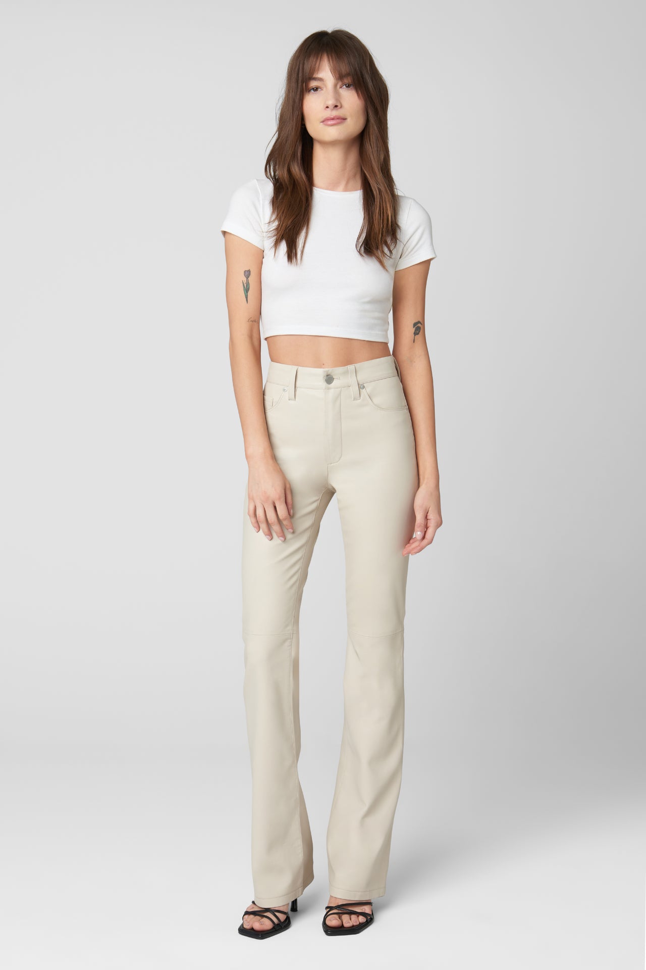 Go Blank PU Hoyt Mini Boot Cut Pant, Pant Bottom by Blank NYC | LIT Boutique