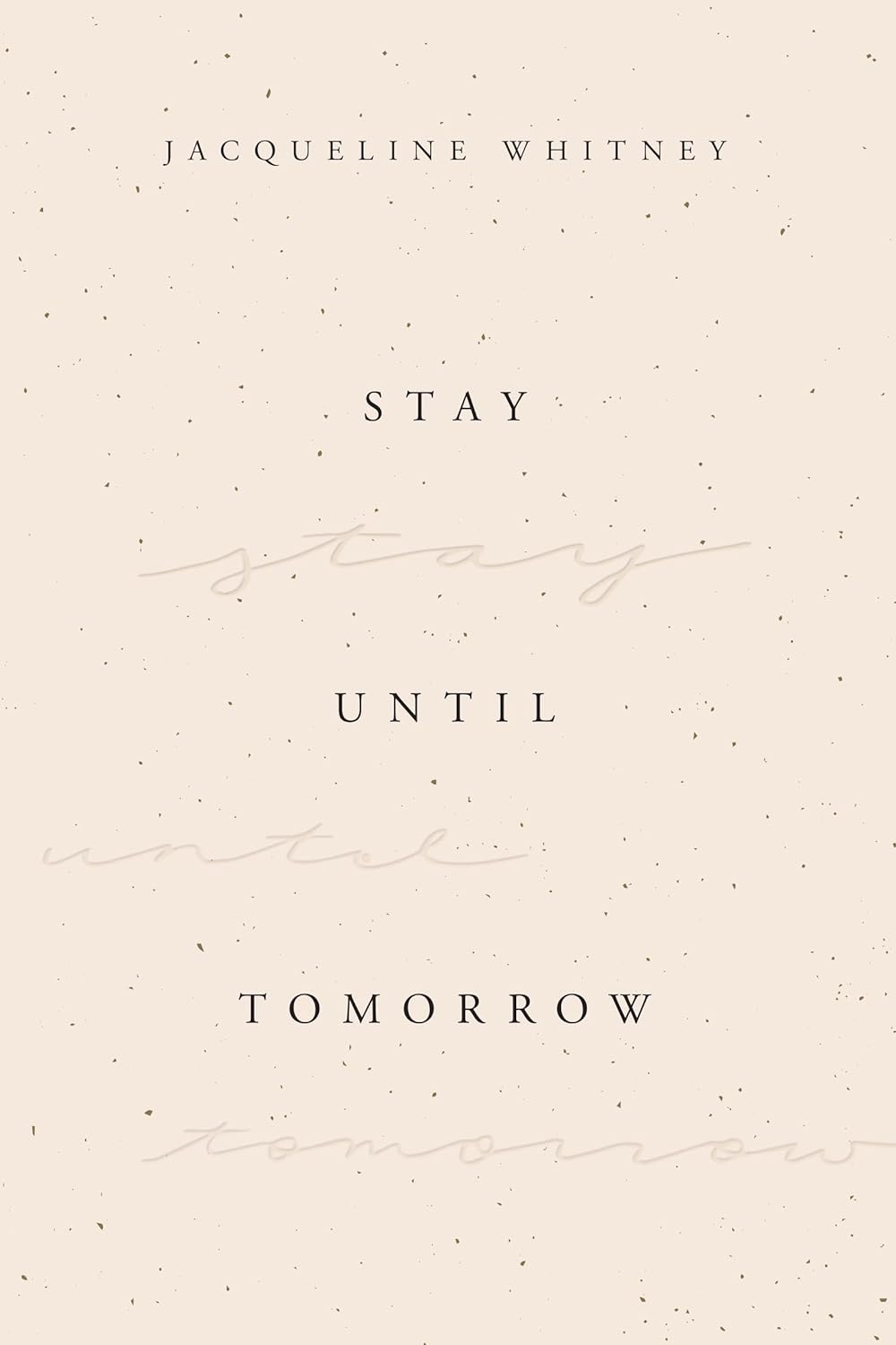 Stay Until Tomorrow Book, Home Gift by Thought Catalogue | LIT Boutique