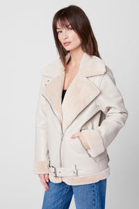 Thumbnail for Break The Ice Coat White, Coat Jacket by Blank NYC | LIT Boutique
