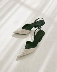 Thumbnail for Anita Boucle Heels Cream, Heel Shoe by Billini | LIT Boutique