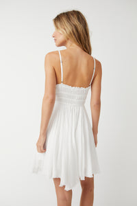 Thumbnail for Delia Slip Ivory, Mini Dress by Free People | LIT Boutique