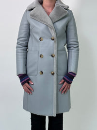 Thumbnail for Paulla Reversible Silver Coat, Coat Jacket by Love Token | LIT Boutique