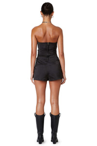 Thumbnail for Ariel Skort Black, Mini Skirt by NIA | LIT Boutique
