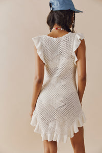 Thumbnail for Mykonos Sweater Mini Moon Glow, Mini Dress by Free People | LIT Boutique