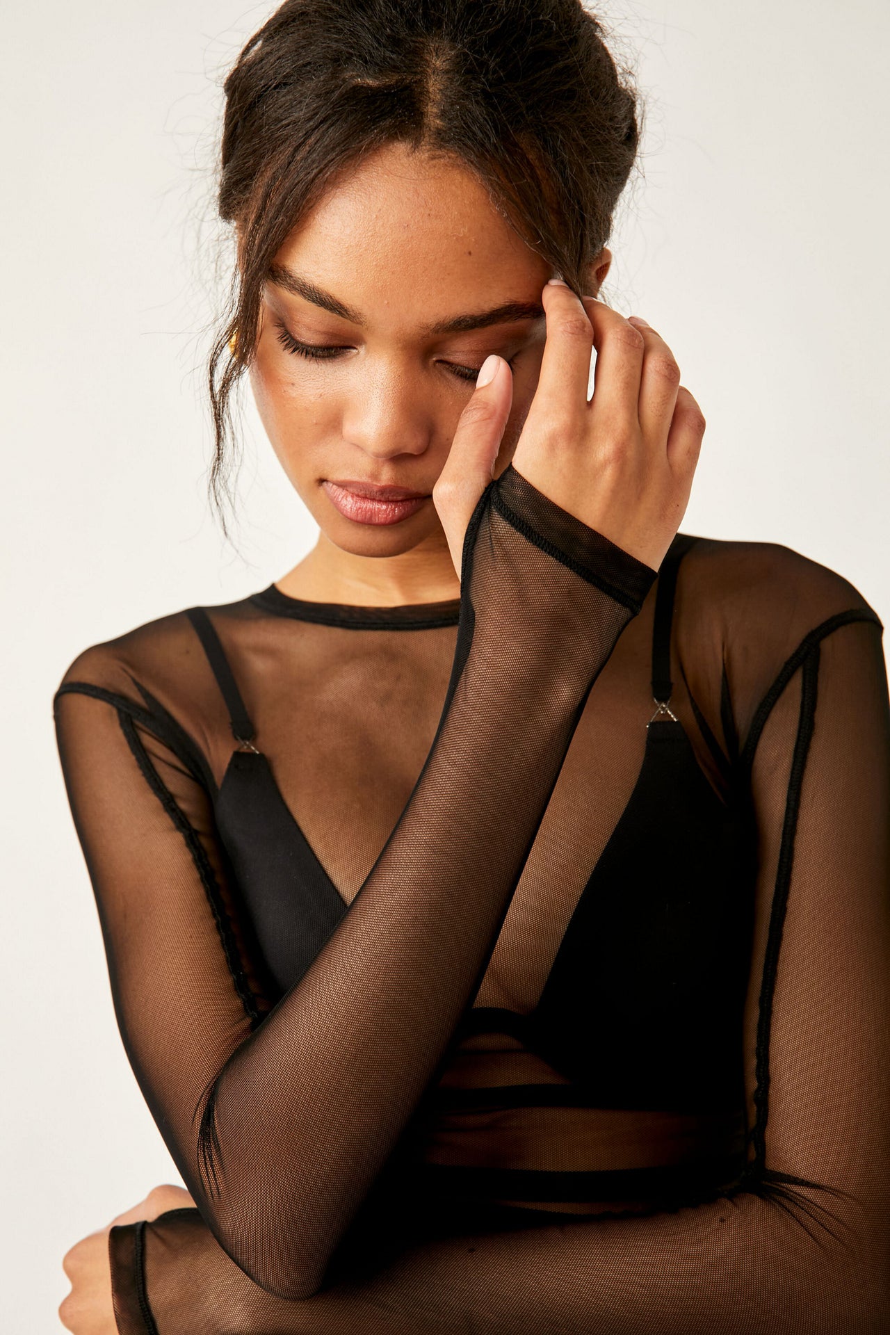 Last Layer Long Sleeve Black, Long Tee by Free People | LIT Boutique