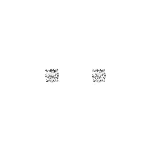 Sterling silver dipped cubic earring,  by Secret Box | LIT Boutique