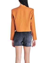 Thumbnail for Kourtney Jacket Almond, Blazer Jacket by Steve Madden | LIT Boutique