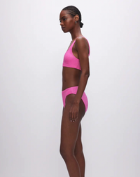 Thumbnail for Sparkle Low Rise Brief Pink, Swim by Good American | LIT Boutique