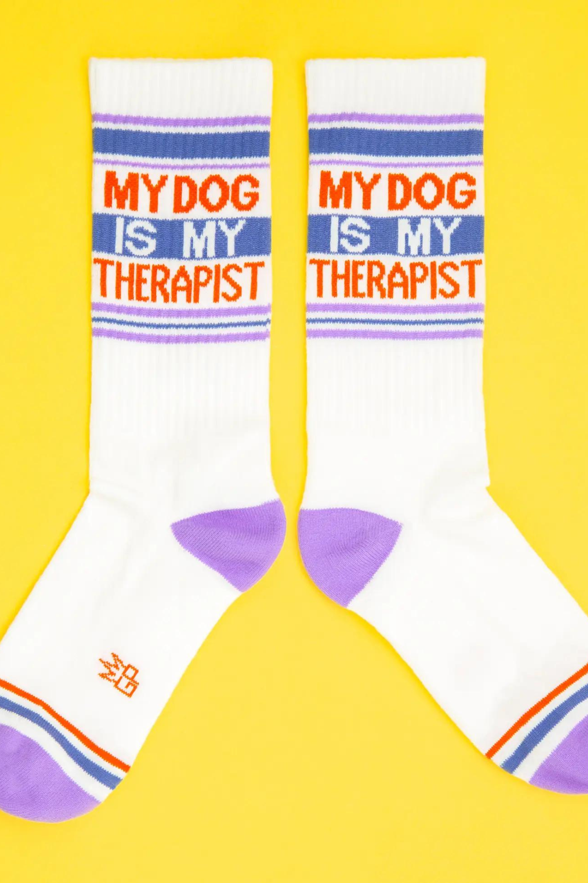 My Dog Is My Therapist Socks, Essentials Acc by Gumball Poodle | LIT Boutique