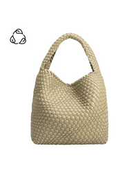 Thumbnail for Johanna Moss Recycled Shoulder Bag, Daytime Bag by Melie Bianco | LIT Boutique