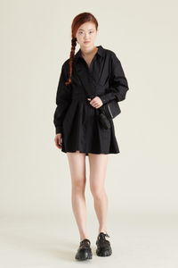 Thumbnail for Aria Mini Dress Black, Mini Dress by Steve Madden | LIT Boutique