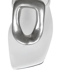 Thumbnail for Flat Ornament Thong Sandal White Silver, Flat Shoe by Jeffrey Campbell | LIT Boutique