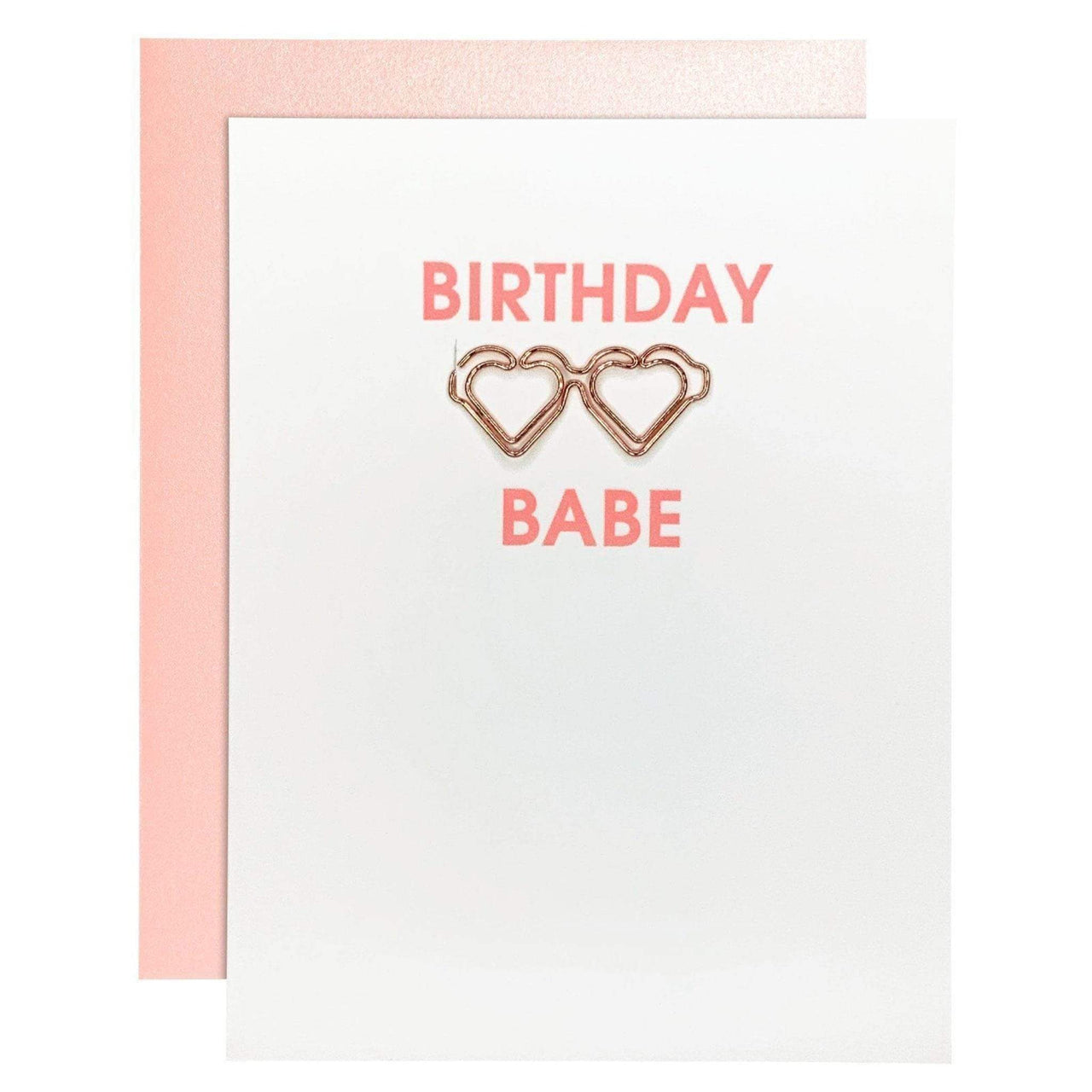 Birthday Babe Sunnies Paper Clip Card, Paper Gift by Chez Gagne | LIT Boutique