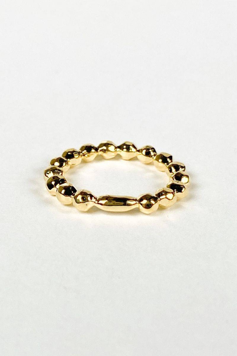 Basil Cable Ring Gold, Ring Jewelry by Golden Stella | LIT Boutique
