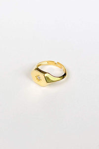 Thumbnail for Alastair Diamond Starburst Ring 14k Gold/ 925 Sterling Silver, Ring Jewelry by MetroBabe | LIT Boutique