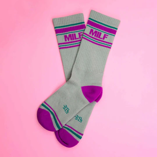 Milf Gym Socks, Essentials Acc by Gumball Poodle | LIT Boutique