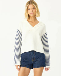 Thumbnail for Quincy Pullover Chalk Combo, Sweater by Stitches and Stripes | LIT Boutique