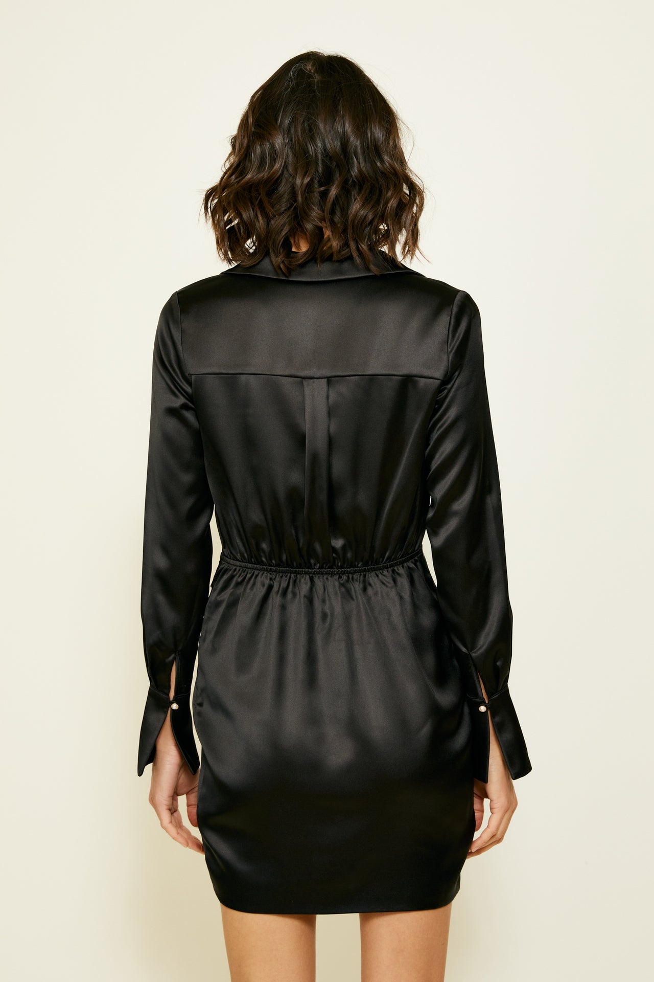 Dreamer Mini Dress Black, Mini Dress by Line and Dot | LIT Boutique