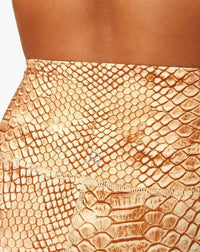 Thumbnail for Snakeskin High Waist Leggings, Pant Bottom by We Wore What | LIT Boutique