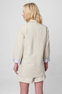 Thumbnail for Bleached Sand Blazer, Jacket by Blank NYC | LIT Boutique