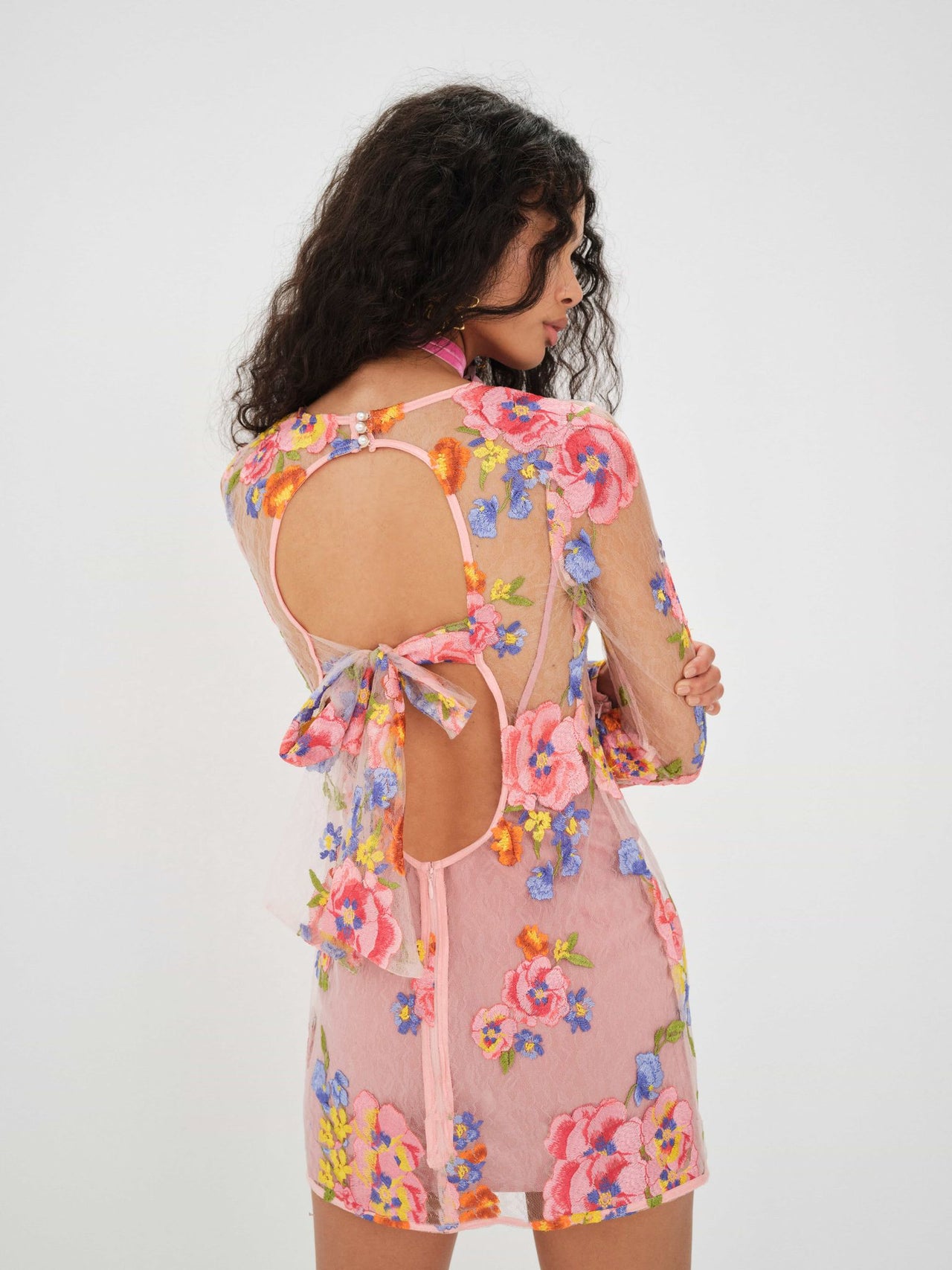 Percy Mini Dress Multi, Dress by For Love & Lemons | LIT Boutique