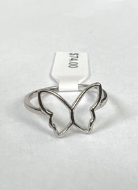 Thumbnail for Poppy Butterfly Ring 925 Sterling Silver, Ring by PK Jewlery | LIT Boutique