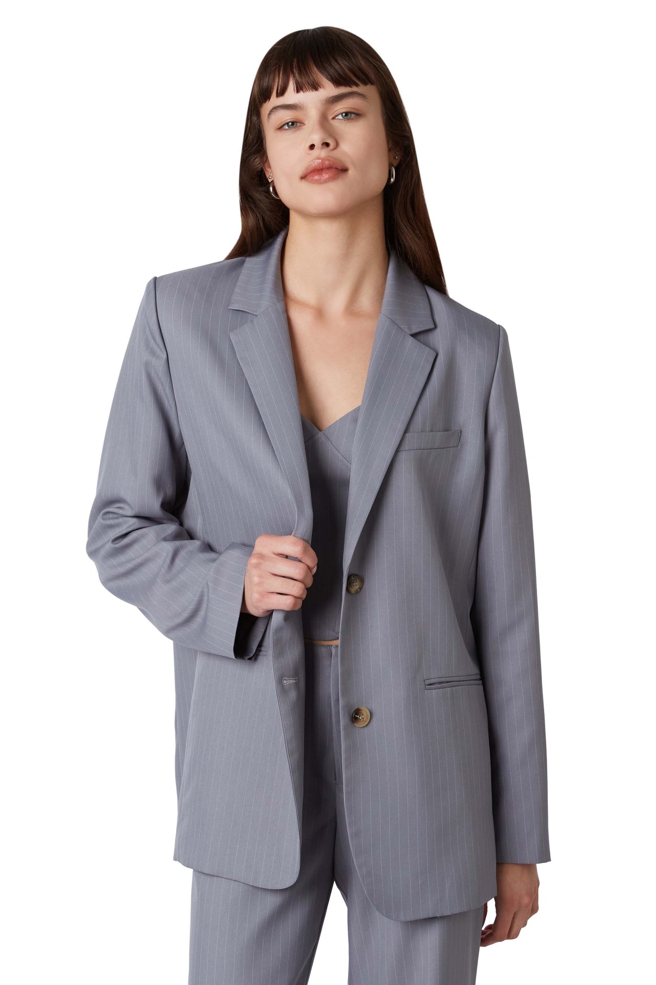 Felix Grey Blazer, Blazer Jacket by NIA | LIT Boutique