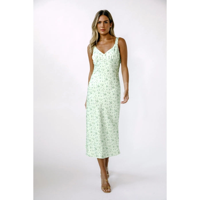 Green Light Midi Dress, Midi Dress by Storia | LIT Boutique