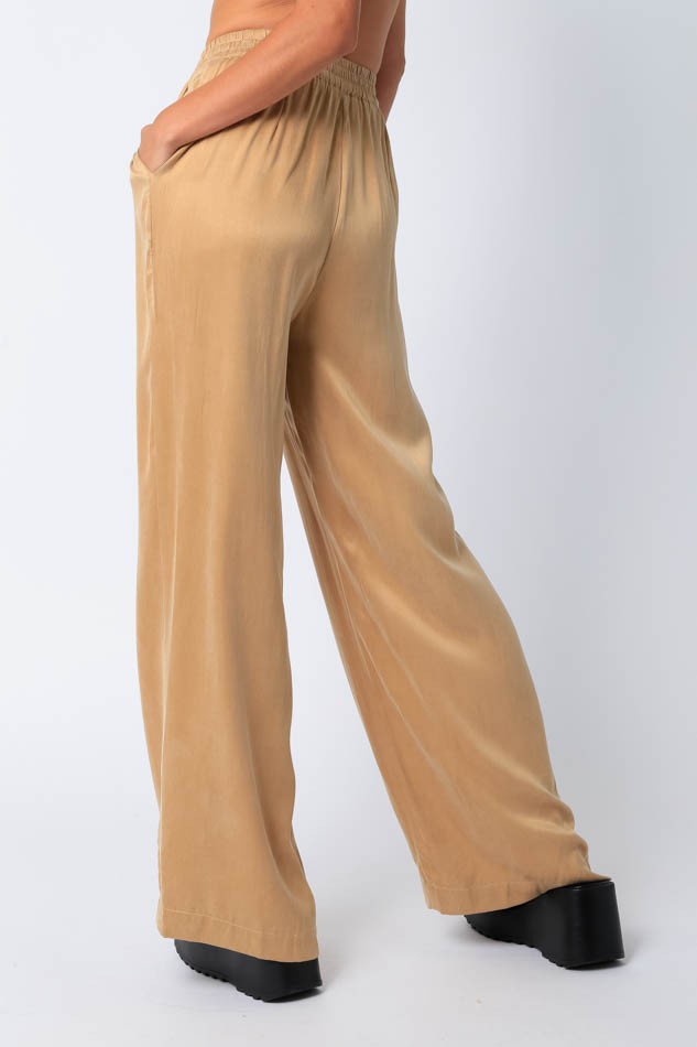 Leanna Pants Camel, Pant Bottom by Olivaceous | LIT Boutique