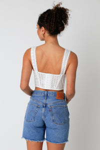 Thumbnail for Fame Off White Top, Tank Blouse by Olivaceous | LIT Boutique