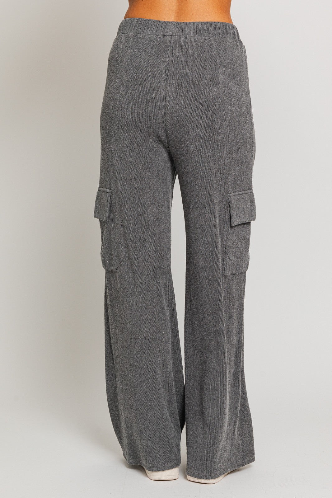 Drift Cargo Pant Charcoal, Pant Bottom by Le Lis | LIT Boutique