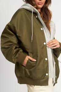 Thumbnail for Game Day Jacket Green, Jacket by Emory Park | LIT Boutique