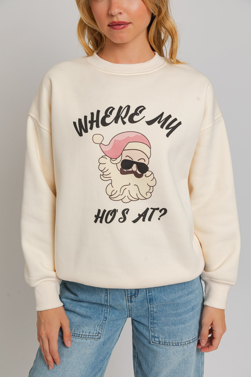 Where My Ho's At Sweatshirt, Sweat Lounge by Le Lis | LIT Boutique