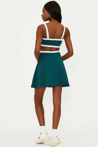 Thumbnail for Sage Dress Pine Green, Mini Dress by Beach Riot | LIT Boutique