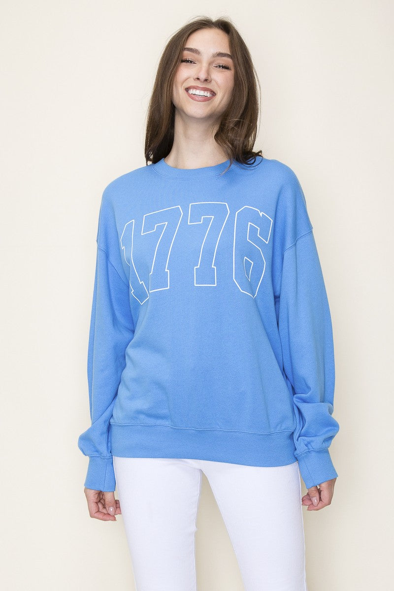 1776 Graphic Premium Sweatshirt, Sweat Lounge by Tres Bien | LIT Boutique