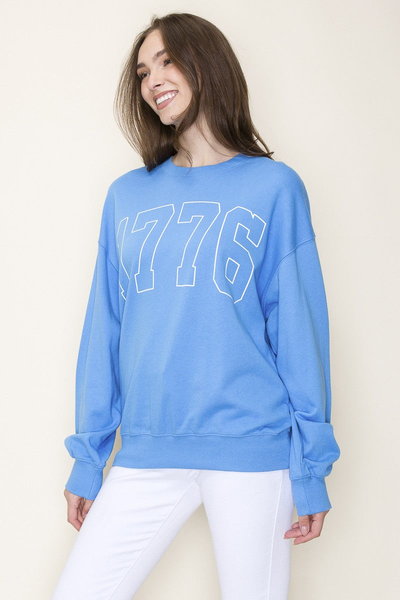 1776 Graphic Premium Sweatshirt, Sweat Lounge by Tres Bien | LIT Boutique