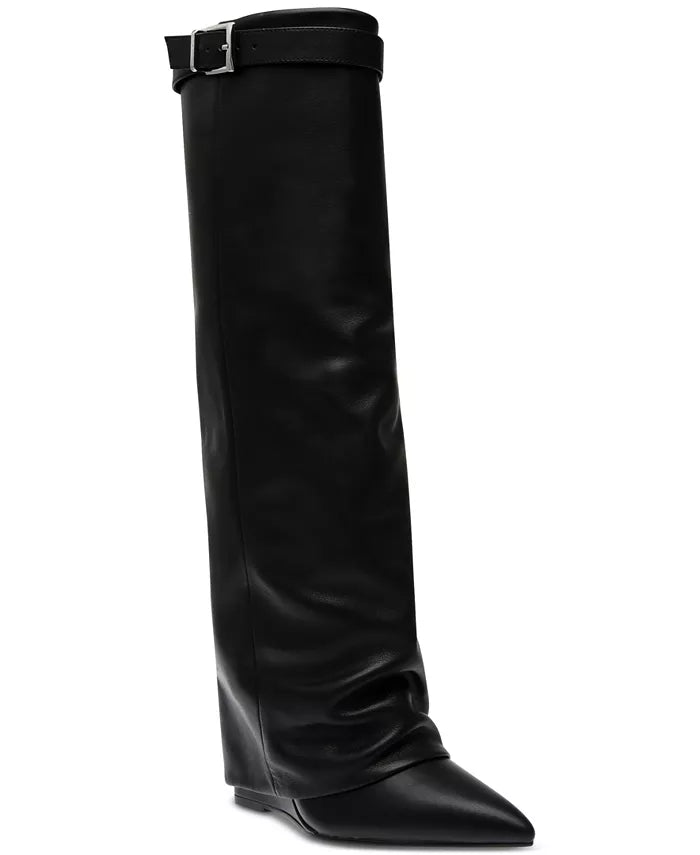 Corenne Black Boot, Boot Shoe by Steve Madden | LIT Boutique