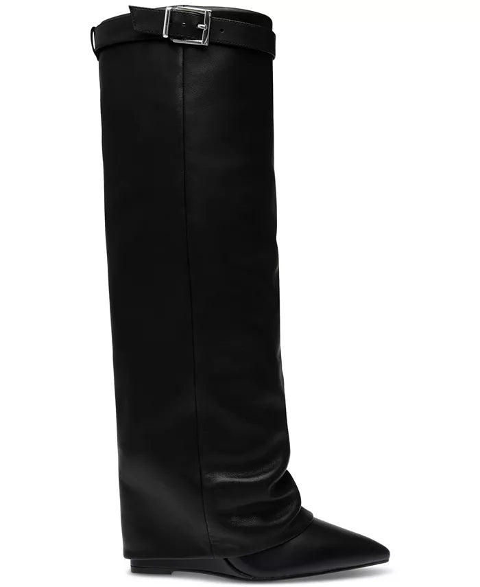 Corenne Black Boot, Boot Shoe by Steve Madden | LIT Boutique