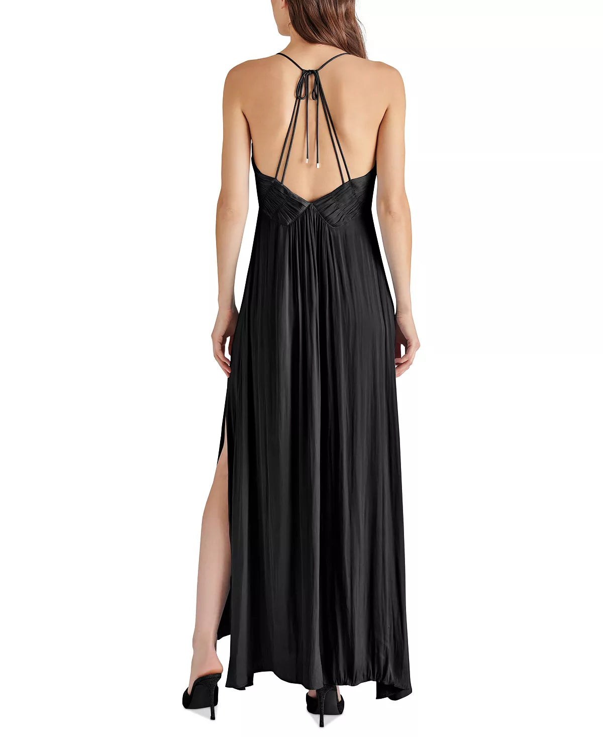 Brianna Maxi Dress Black, Maxi Dress by Steve Madden | LIT Boutique