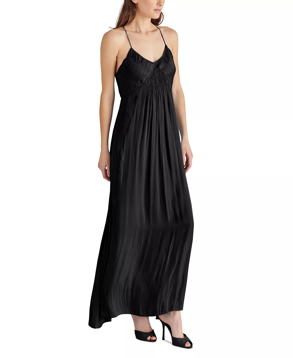 Brianna Maxi Dress Black, Maxi Dress by Steve Madden | LIT Boutique