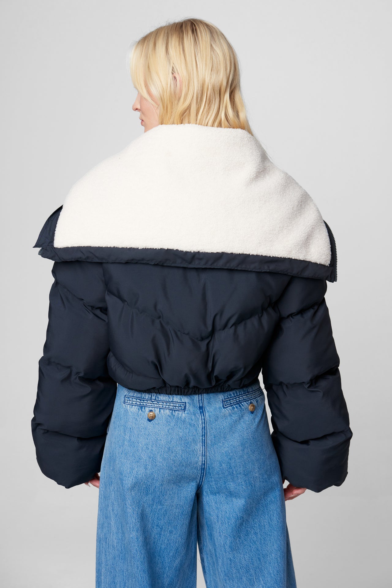 Open Mic Nylon Puffer Jacket, Jacket by Blank NYC | LIT Boutique