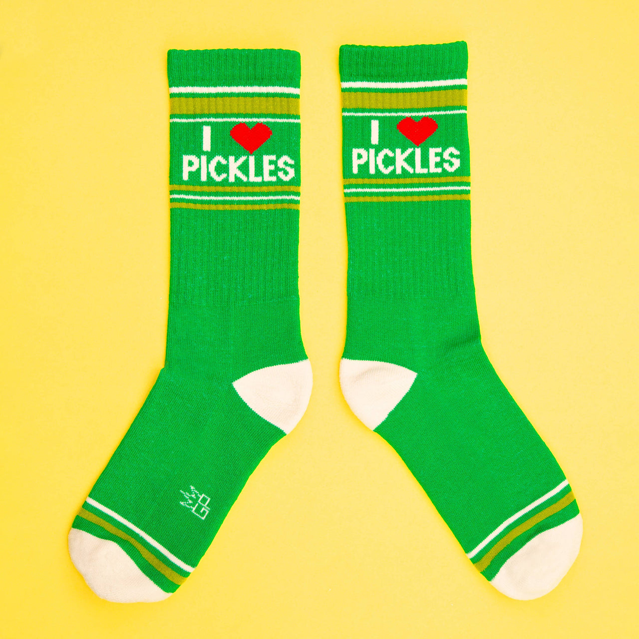 I ❤️ Pickles Gym Crew Socks,  by Gumball Poodle | LIT Boutique