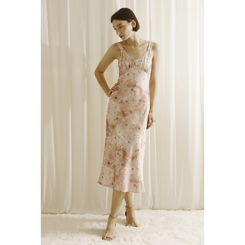 Cherry Blossom Midi Dress, Midi Dress by Storia | LIT Boutique