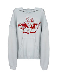 Thumbnail for Cherry Picker Racer Hoodie Grey, Sweat Lounge by Boys Lie | LIT Boutique