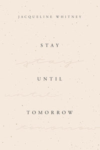 Thumbnail for Stay Until Tomorrow Book, Home Gift by Thought Catalogue | LIT Boutique