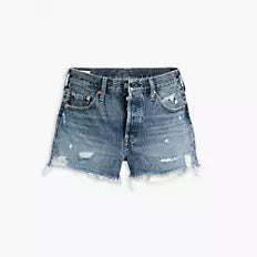 501® Original Fit High Rise Shorts Dark Wash, Denim Shorts by Levis | LIT Boutique