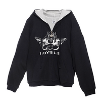 Thumbnail for Guarded Angel Interlock Hoodie, Sweat Lounge by Boys Lie | LIT Boutique