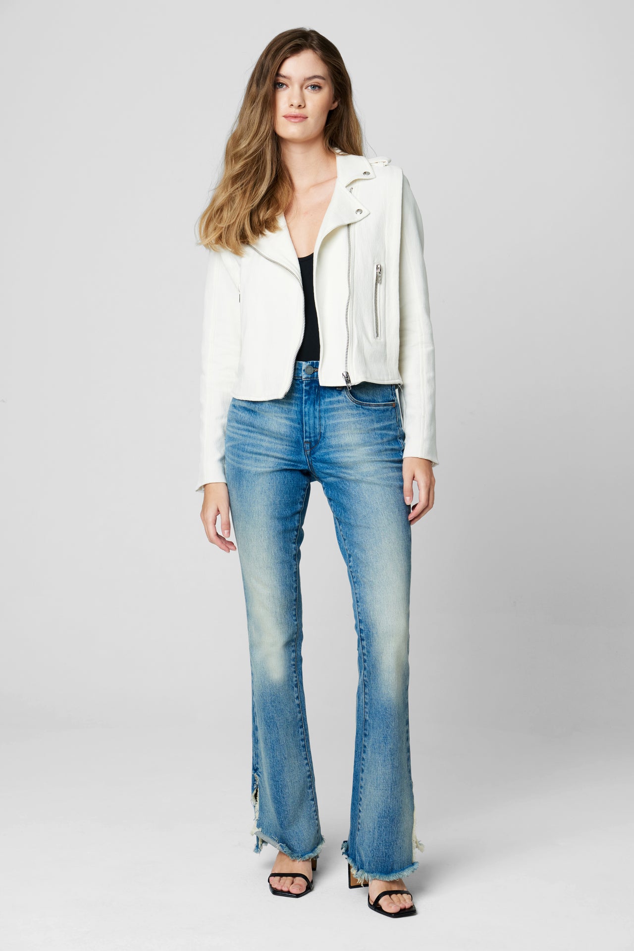 So Ice Jacket White, Jacket by Blank NYC | LIT Boutique