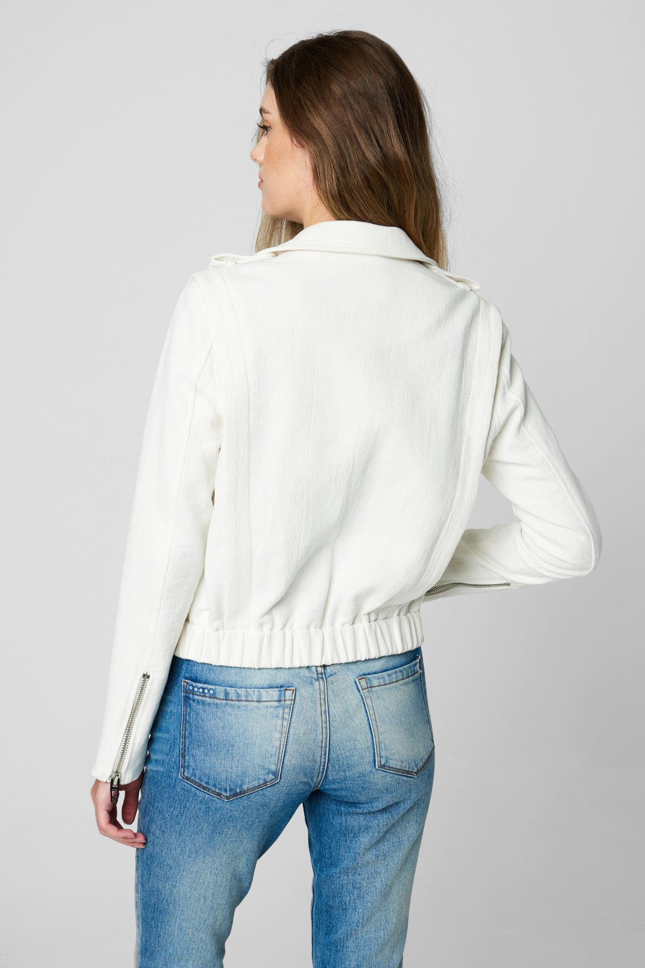 So Ice Jacket White, Jacket by Blank NYC | LIT Boutique