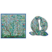 Thumbnail for Dreamscape Silk Scarf in Brown,  by Refine | LIT Boutique